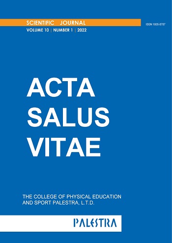 					Náhled Vol 10 No 1 (2022): Acta Salus Vitae 
				